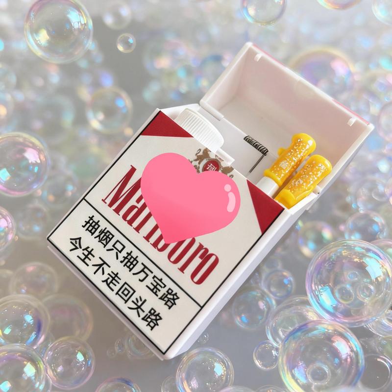 Cigarette box bubble toy-Funny stress-relieving toys,recyclable,Christmas gift