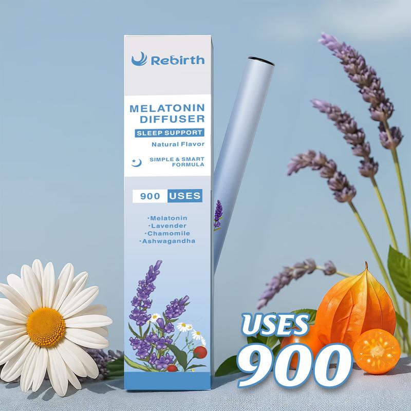 Watermelon Mint Lavender Extracts for Lung Detoxification & Oral Air Freshening Herbal Diffusion Pen Relaxation Stick Solution