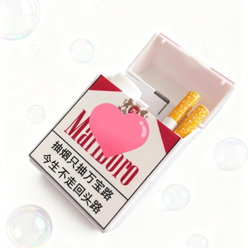 Cigarette box bubble toy-Funny stress-relieving toys,recyclable,Christmas gift