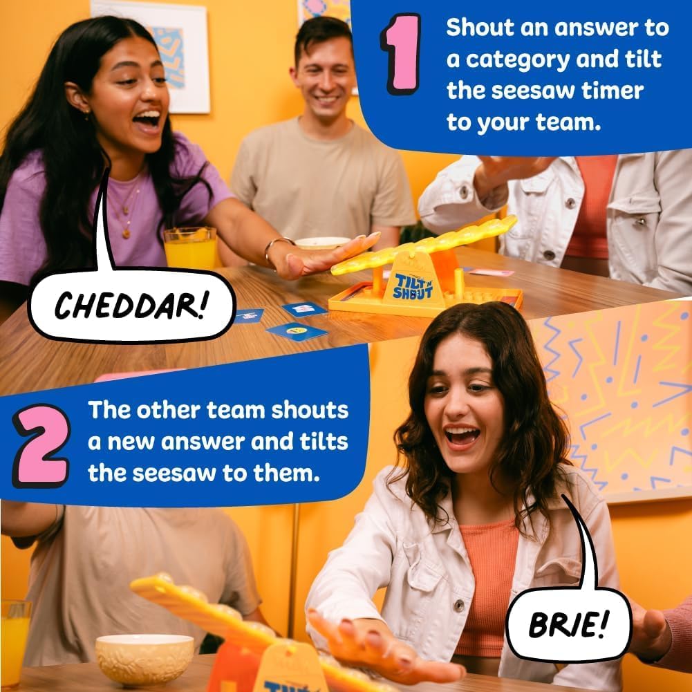 Tilt N Shout Board Game | Big Potato Games