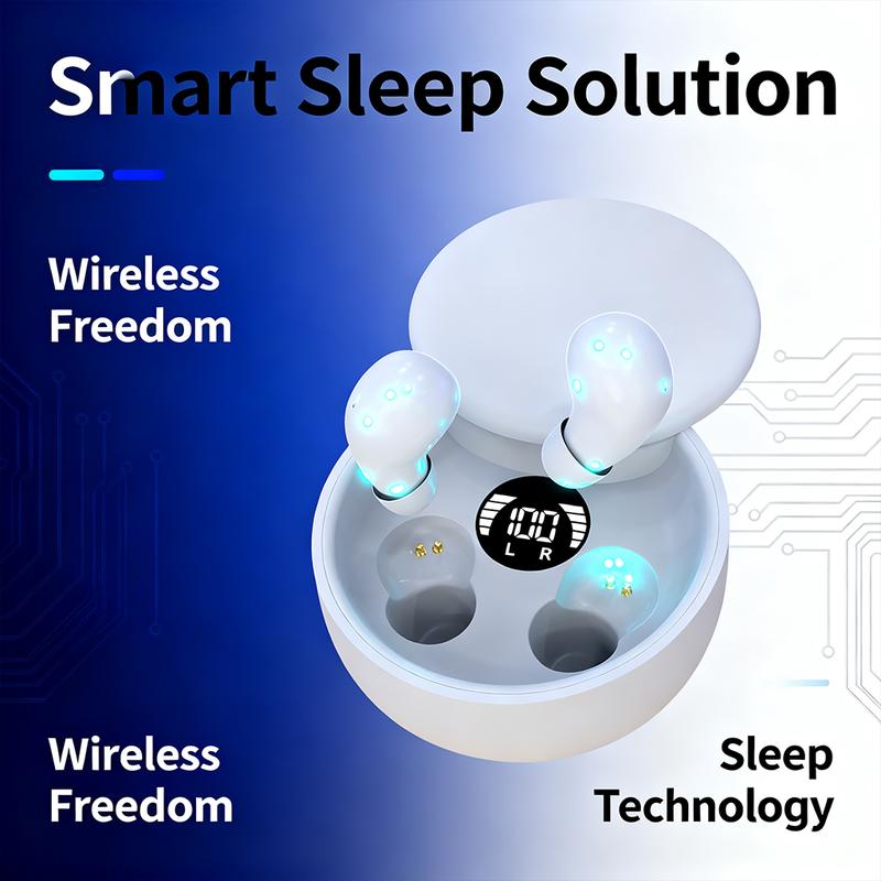 MSHUKCOE Mini Invisible Headphones Bluetooth