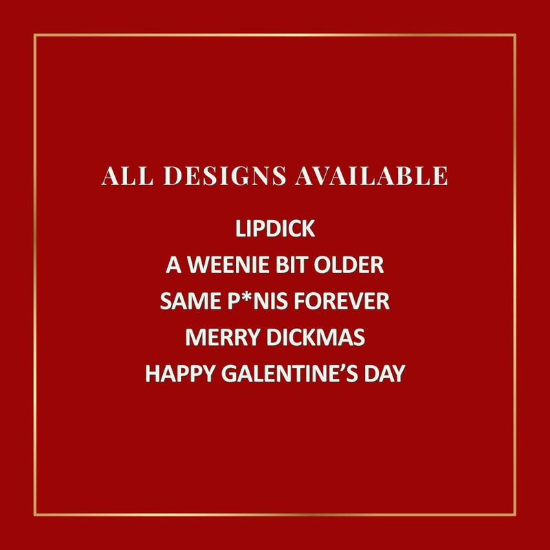 🔥 “Merry Dickmas” Funny Lipstick Holiday Collection – Lasting, Paraben-Free Fun! 🎁