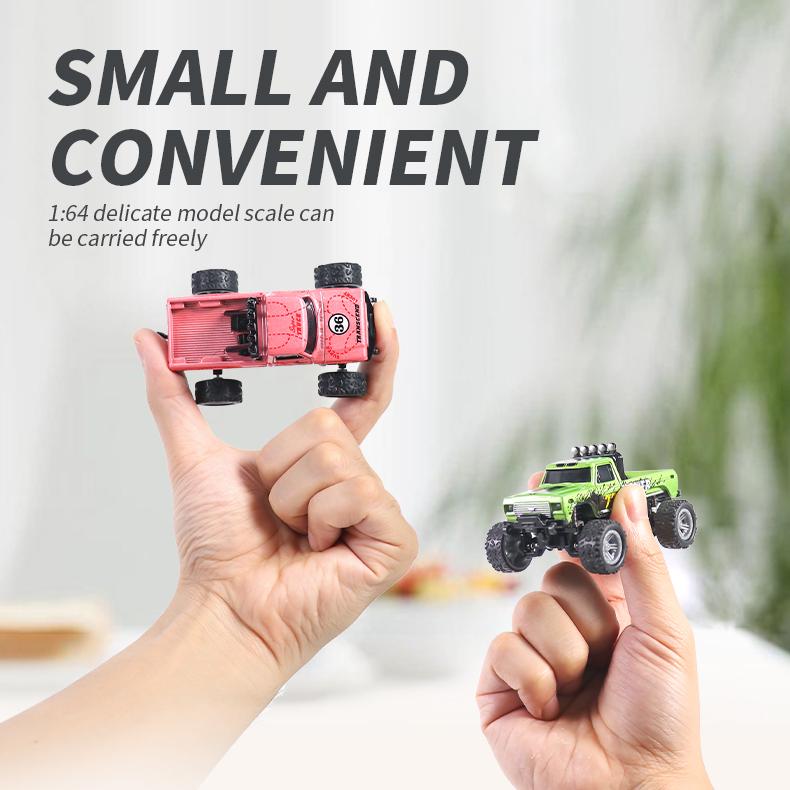 🔥Last Day 49% OFF - Hotfree 1/64 Mini RC Monster Truck: Pocket-Sized Power. Epic Off-Road Fun.