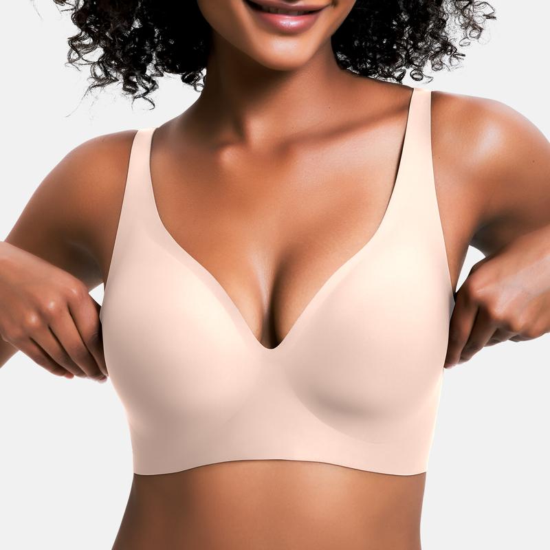 VRCOMFY Jelly Wireless Womens Comfortable Wireless Bras