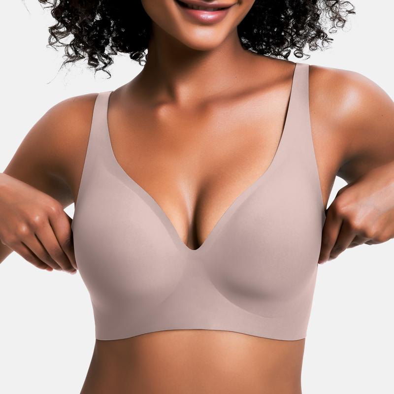 VRCOMFY Jelly Wireless Womens Comfortable Wireless Bras