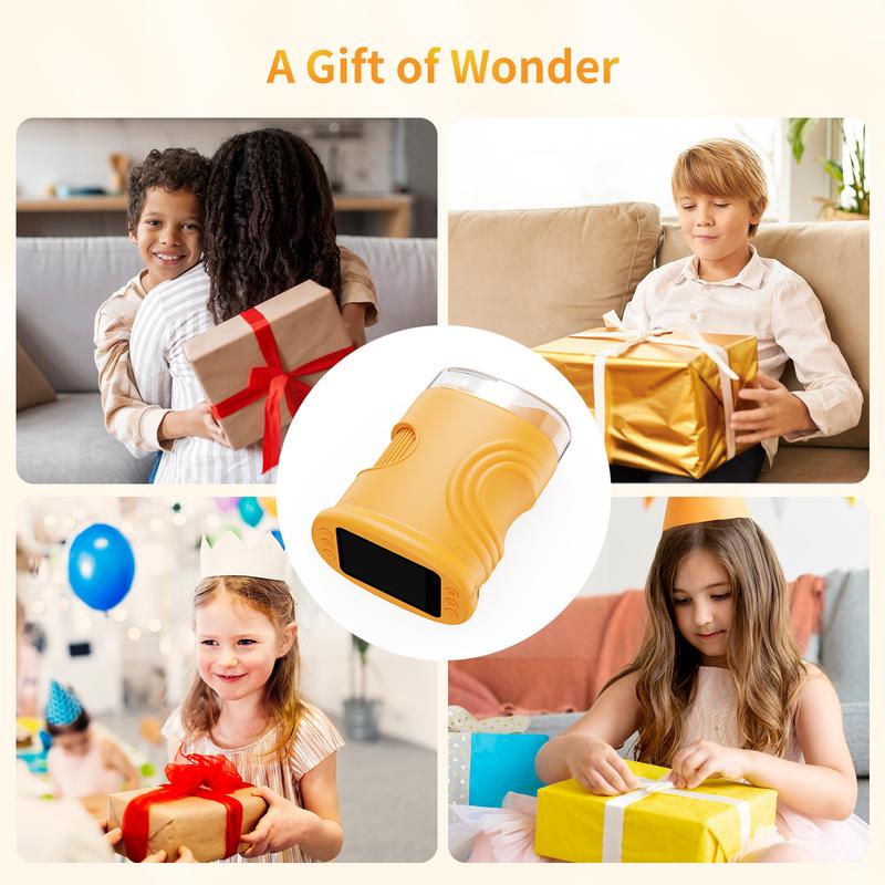 1000X Handheld Digital Microscope with 4K 2'' IPS Screen, Educational Science Toy,