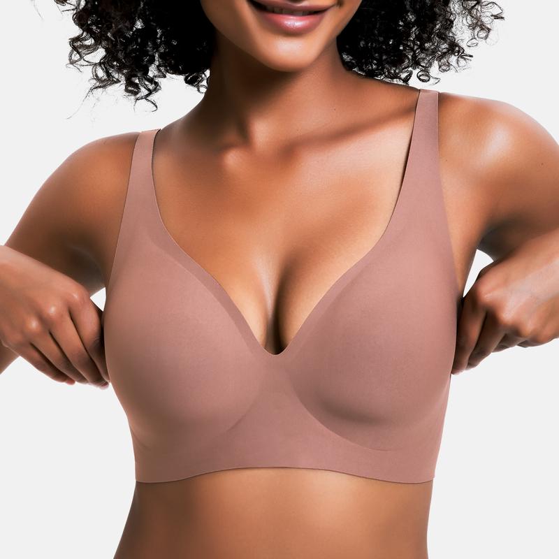 VRCOMFY Jelly Wireless Womens Comfortable Wireless Bras