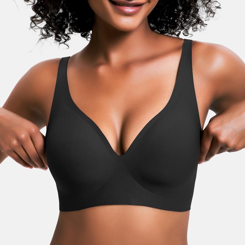 VRCOMFY Jelly Wireless Womens Comfortable Wireless Bras