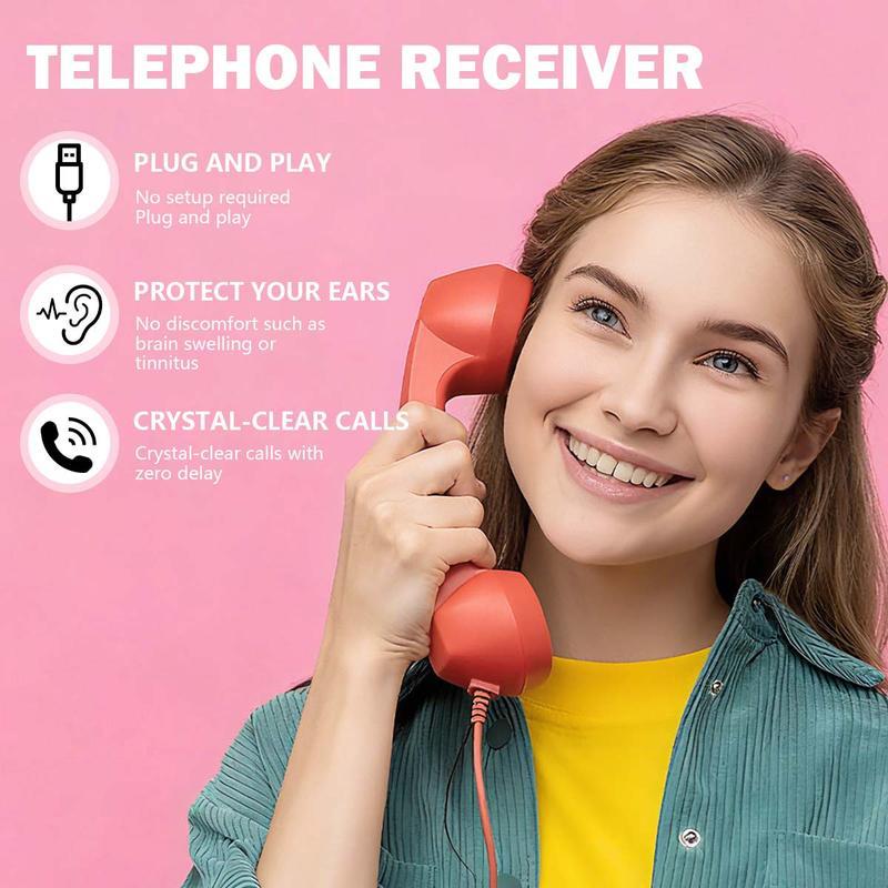 📞 The Retro Choice Bluetooth Handset: Classic Comfort, Modern Connection
