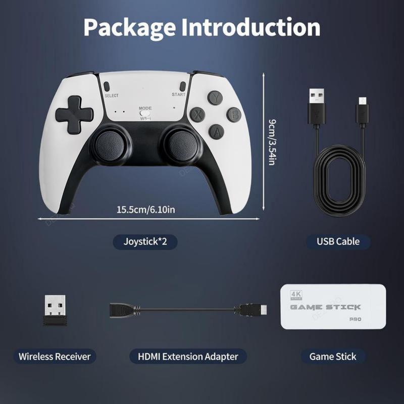 🕹️ The Ultimate Retro Game Stick (2025 Upgraded): 40,000+ Games in 4K HD