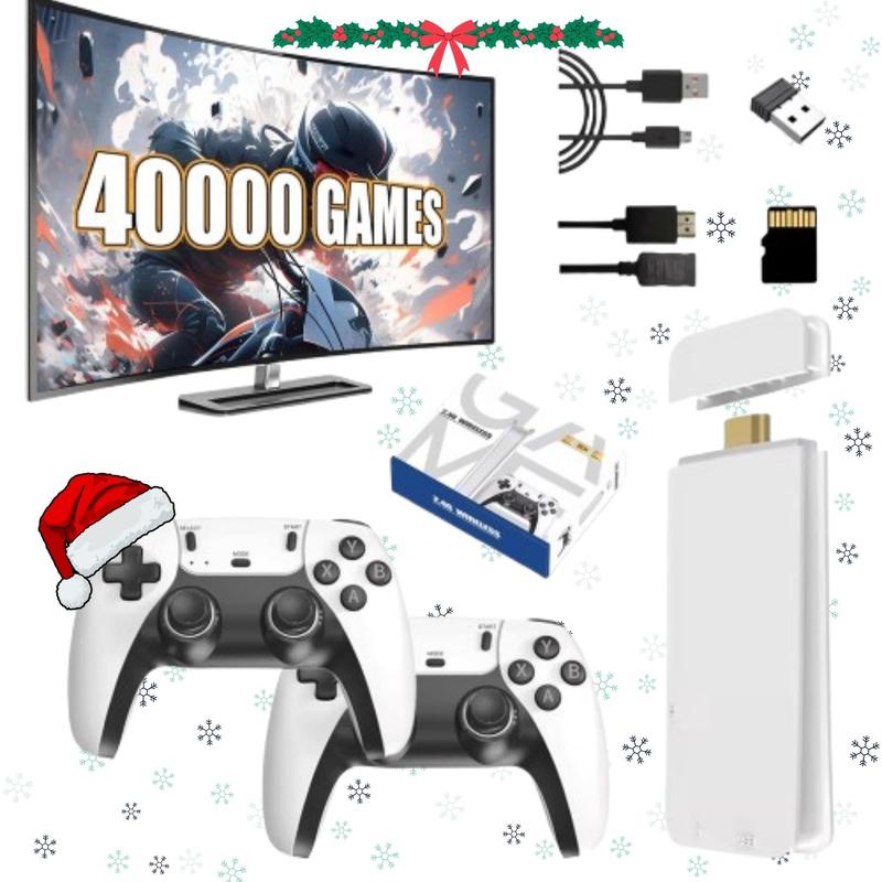 🕹️ The Ultimate Retro Game Stick (2025 Upgraded): 40,000+ Games in 4K HD