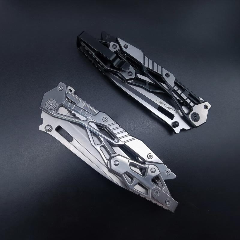 🔪 The APEX Mechanical Tactical Folding Knife: Super Sharp Outdoor Utility