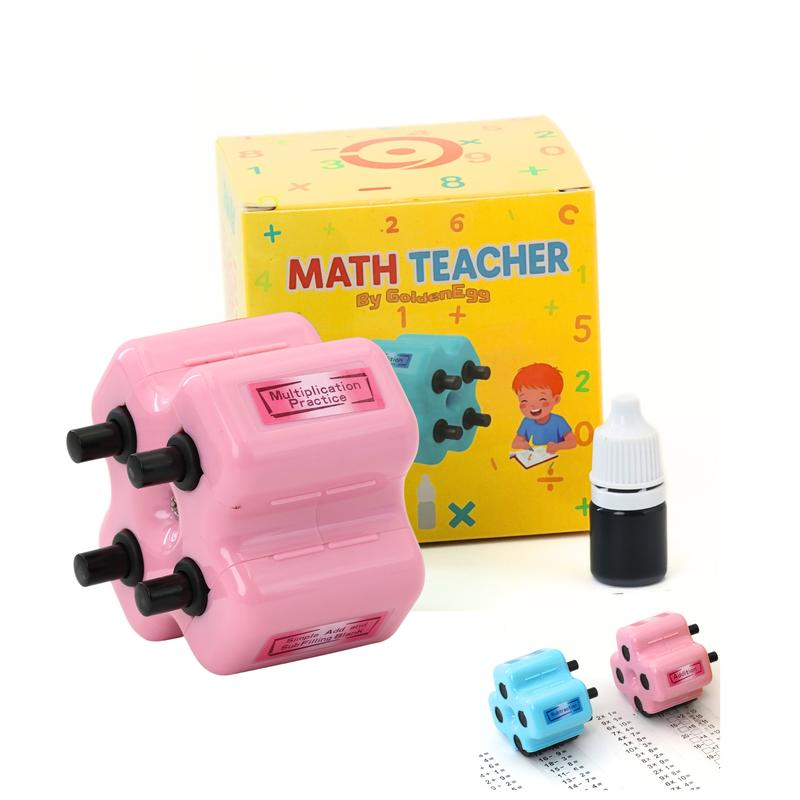✏️ The 4-in-1 Math Stamp Roller: Instant Math Practice Made Fun!