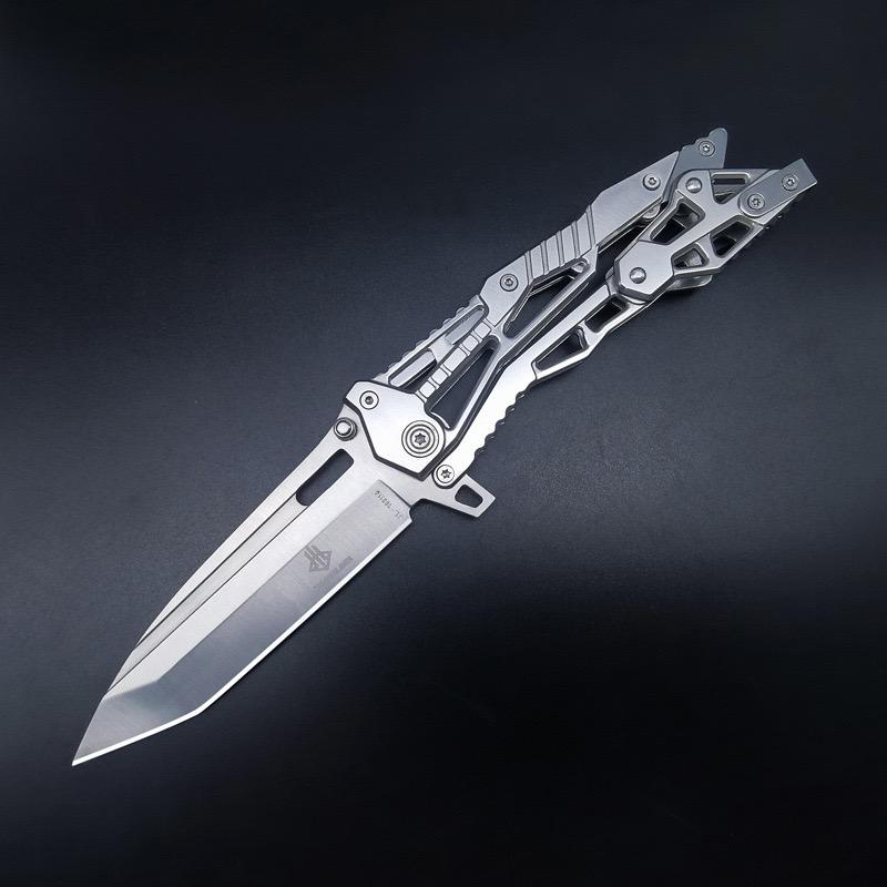 🔪 The APEX Mechanical Tactical Folding Knife: Super Sharp Outdoor Utility