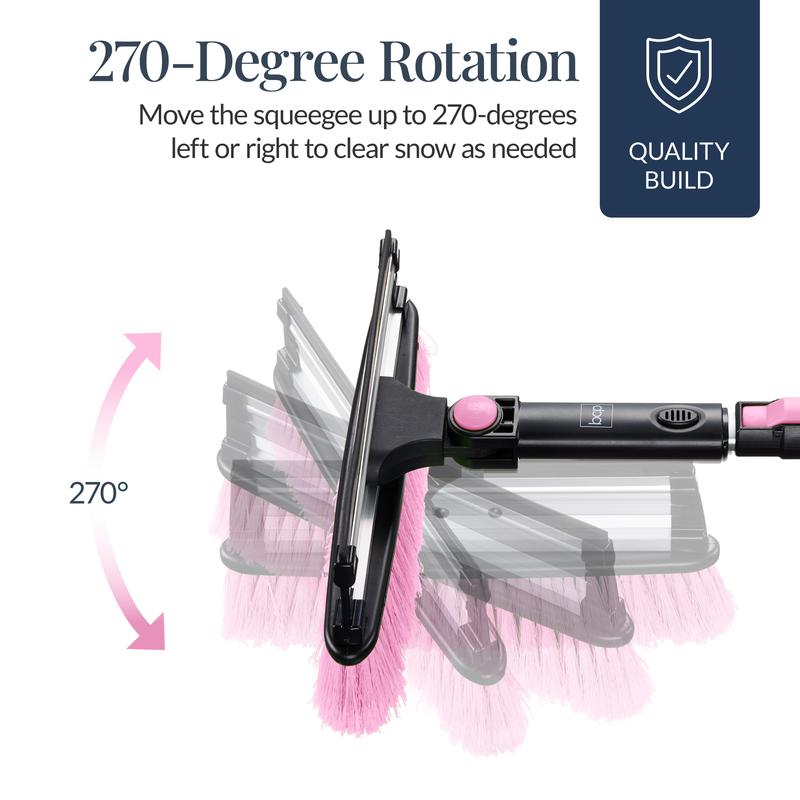 ❄️ BCP 3-in-1 Extendable Snow Brush & Ice Scraper: The Ultimate Winter Tool