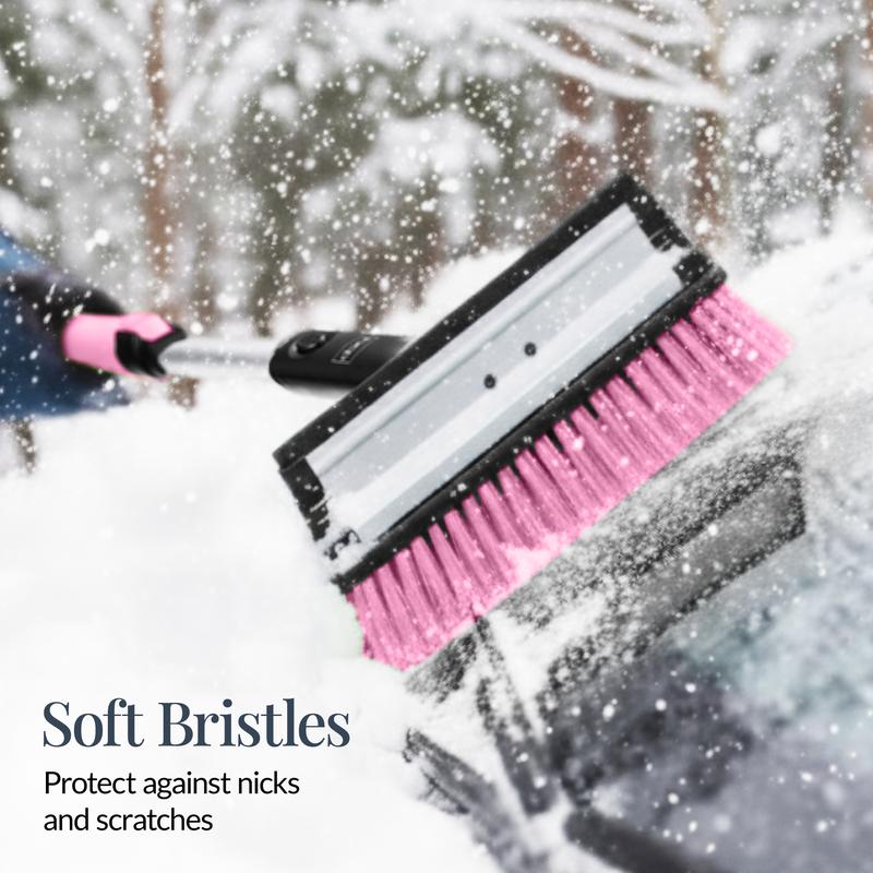 ❄️ BCP 3-in-1 Extendable Snow Brush & Ice Scraper: The Ultimate Winter Tool