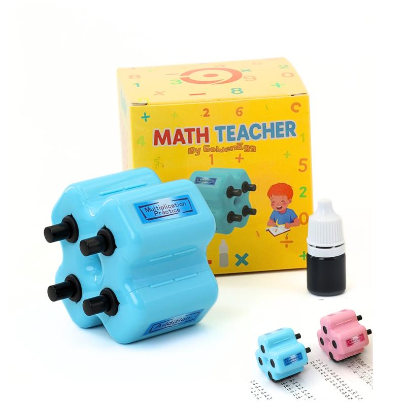 ✏️ The 4-in-1 Math Stamp Roller: Instant Math Practice Made Fun!