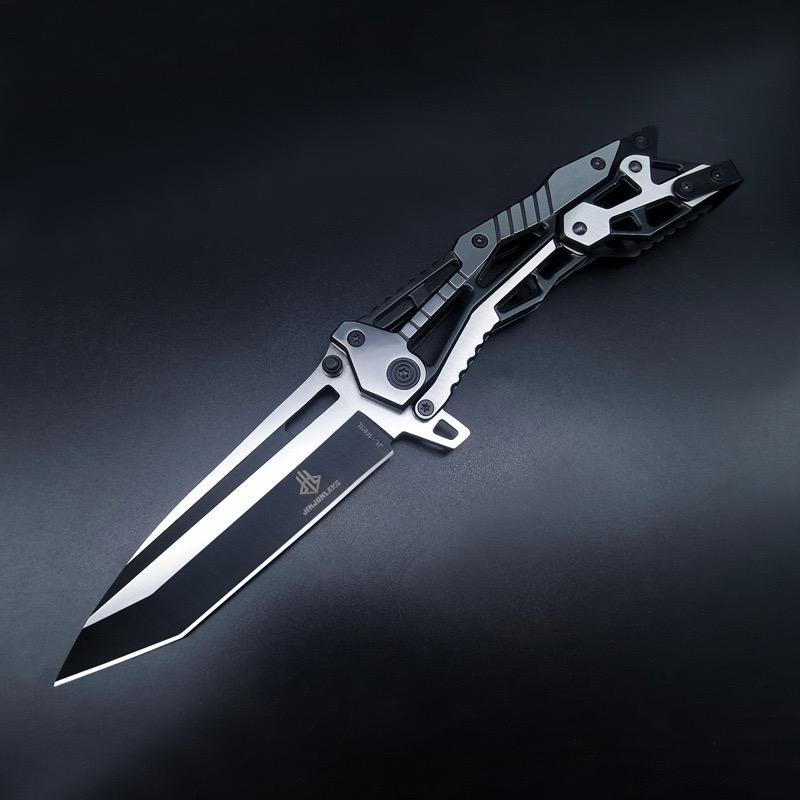 🔪 The APEX Mechanical Tactical Folding Knife: Super Sharp Outdoor Utility