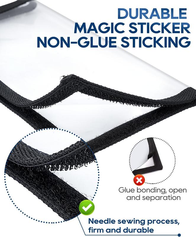 UCEC Fishing Lure Wraps(4pack), Lure Shield, Keeps Fishing Safe, Premium Clear Puncture-Resistant PVC,