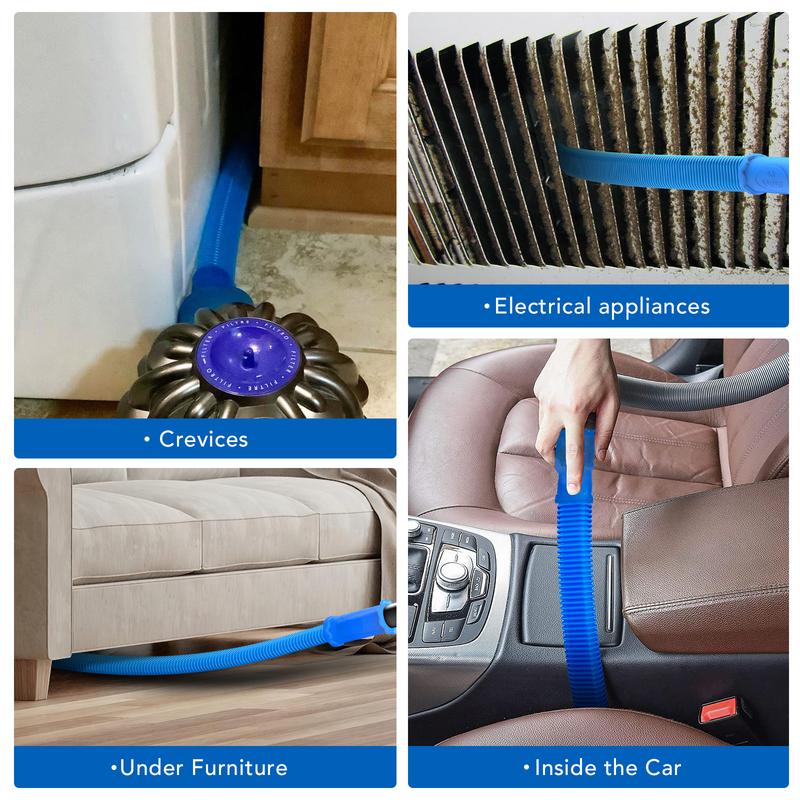 Sealegend Dryer Vent Cleaner kit Dryer Lint Vacuum Attachment with Stretch Universal Connector,