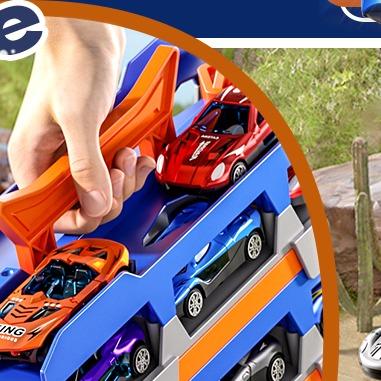 🦖 Mega-Haul Dinosaur Transport Truck: The Ultimate 3-in-1 Action Set for Boys