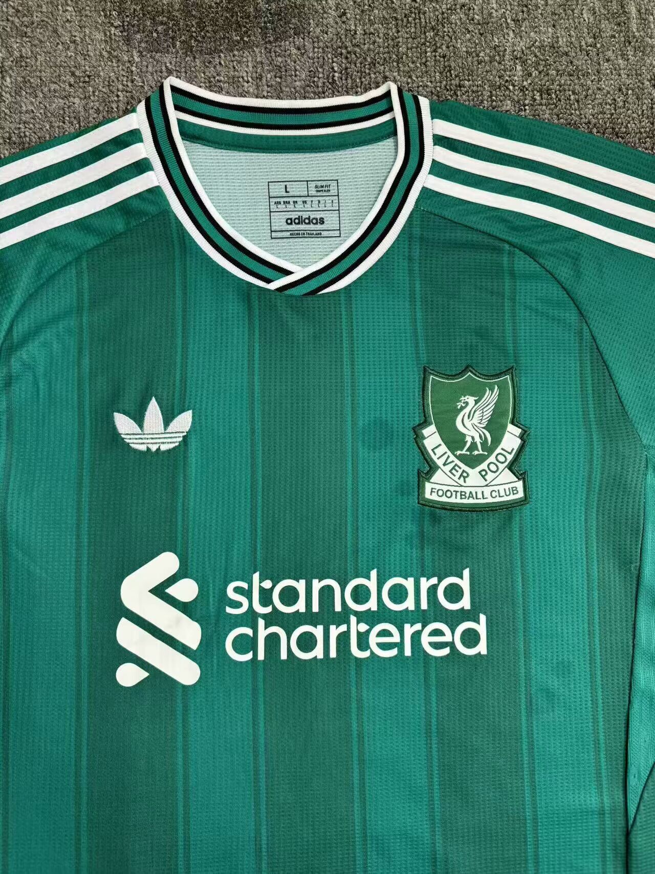 NEW！！25-26 Liverpool FC green 1:1 Thai Quality Football Shirt