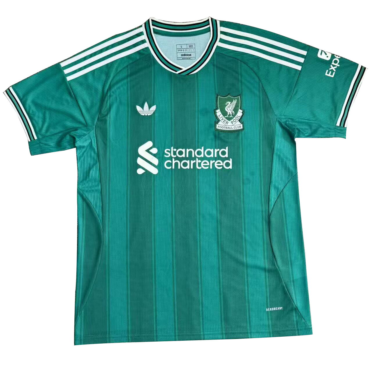 NEW！！25-26 Liverpool FC green 1:1 Thai Quality Football Shirt