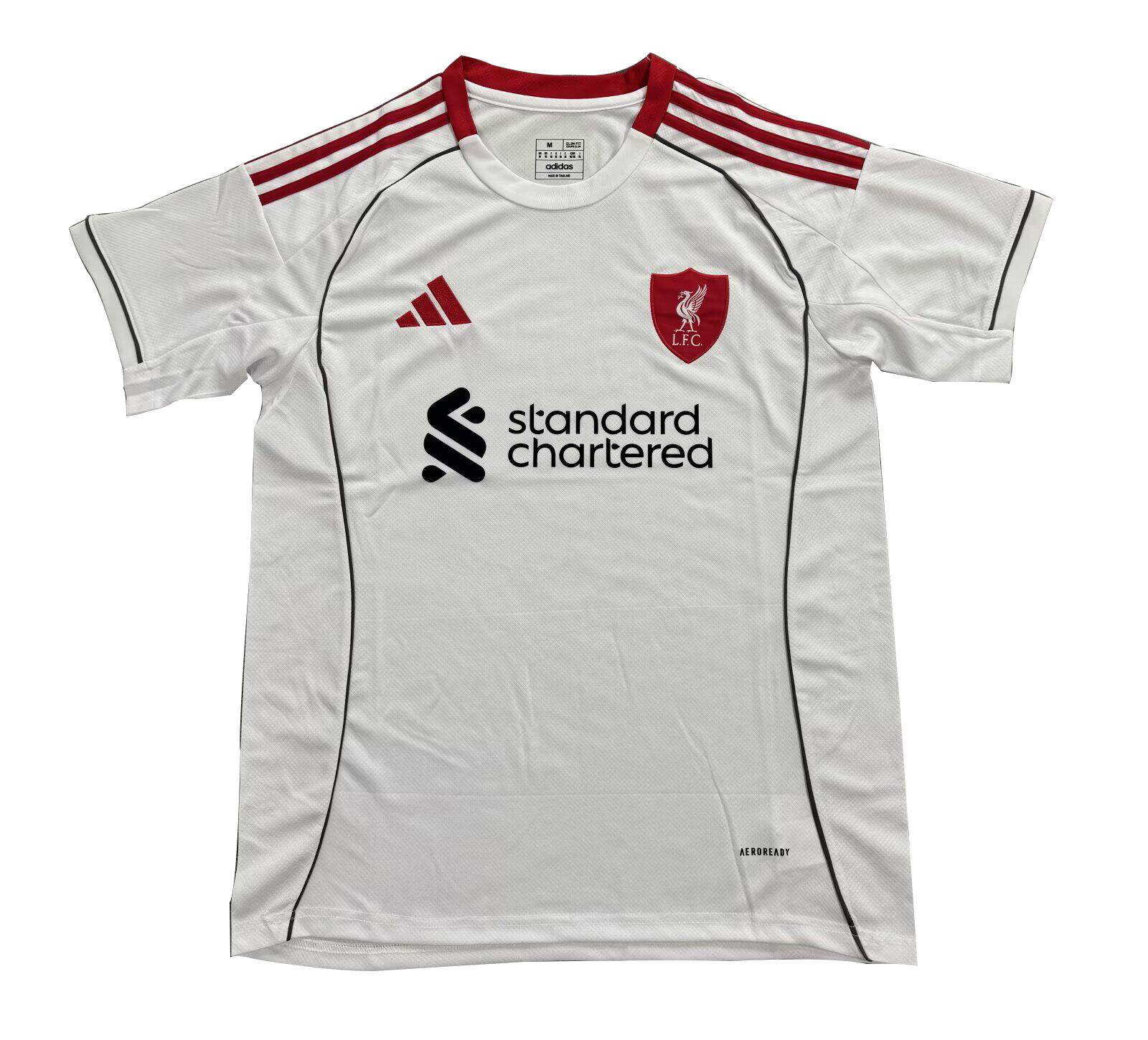 NEW！！25-26 Liverpool FC white 1:1 Thai Quality Football Shirt