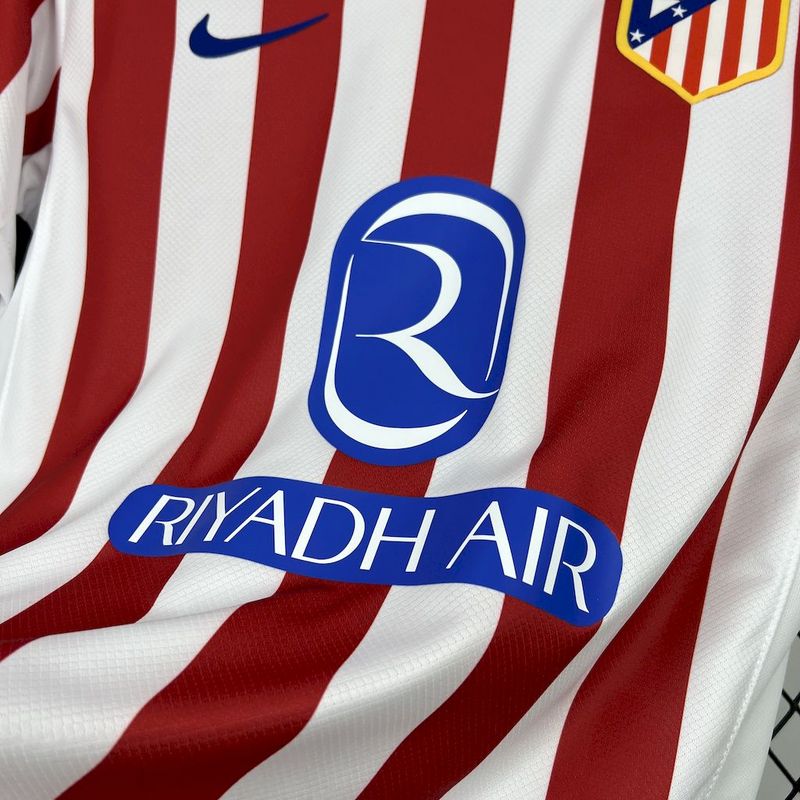 NEW！！25-26 Atlético Madrid Home 1:1 Thai Quality Football Shirt
