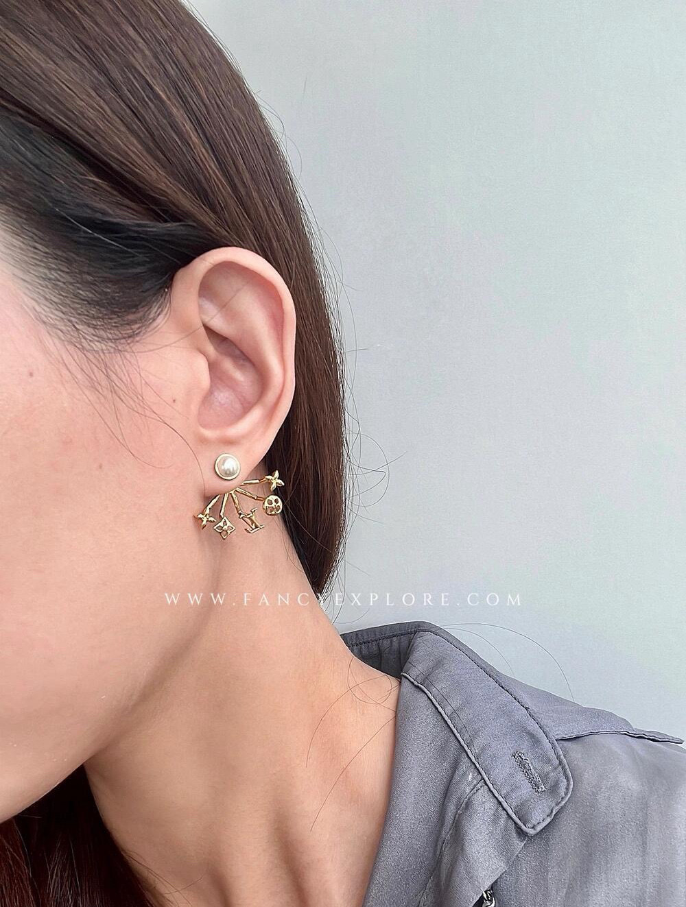 Luxury designer earrings exquisite workmanship polishing color brand style star with classic everything