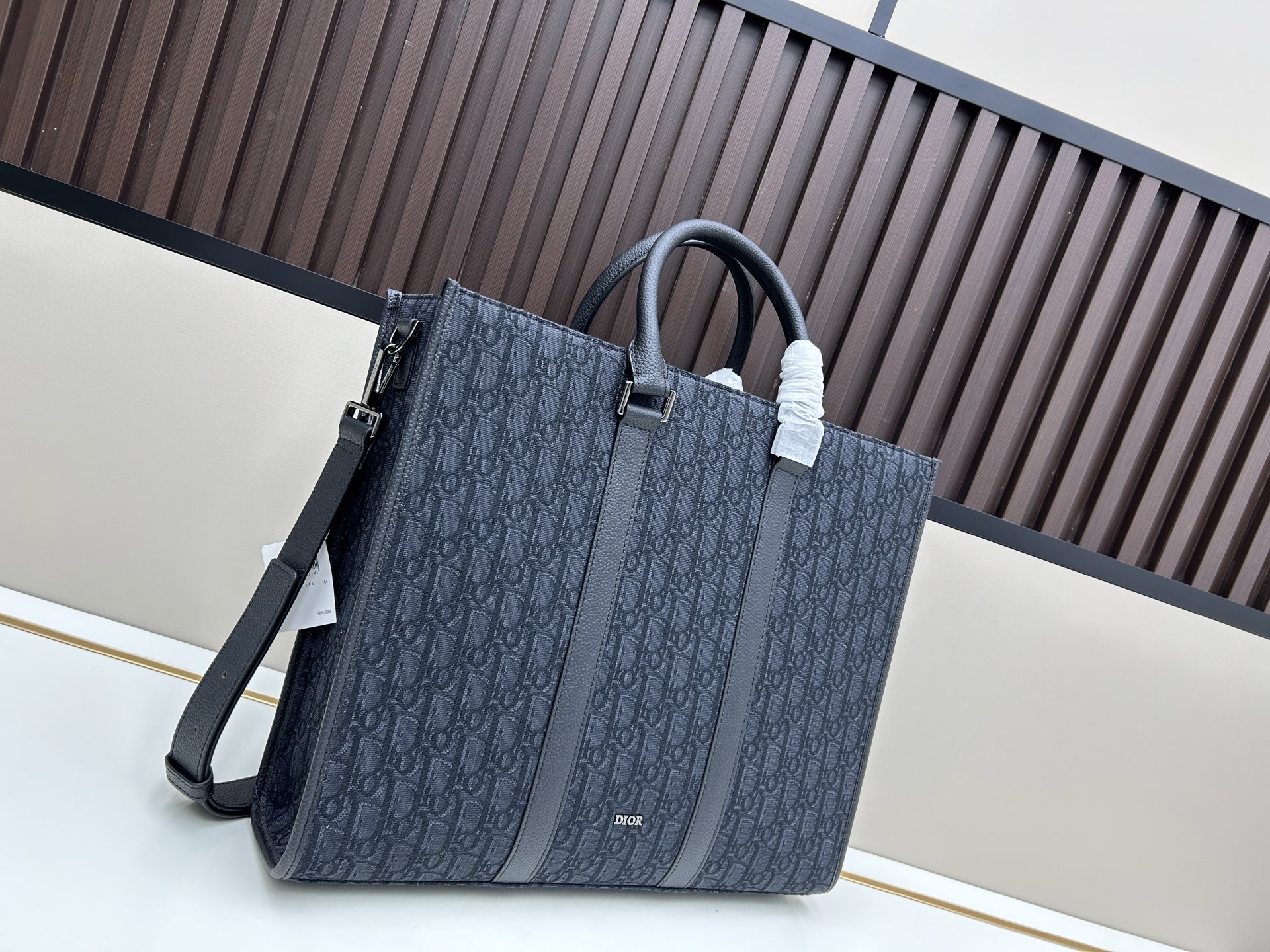 Luxury Designer Bag Women's Fashion Bag Blue Dior printed cow leather spacious compartment top handle adjustable, detachable shoulder strap