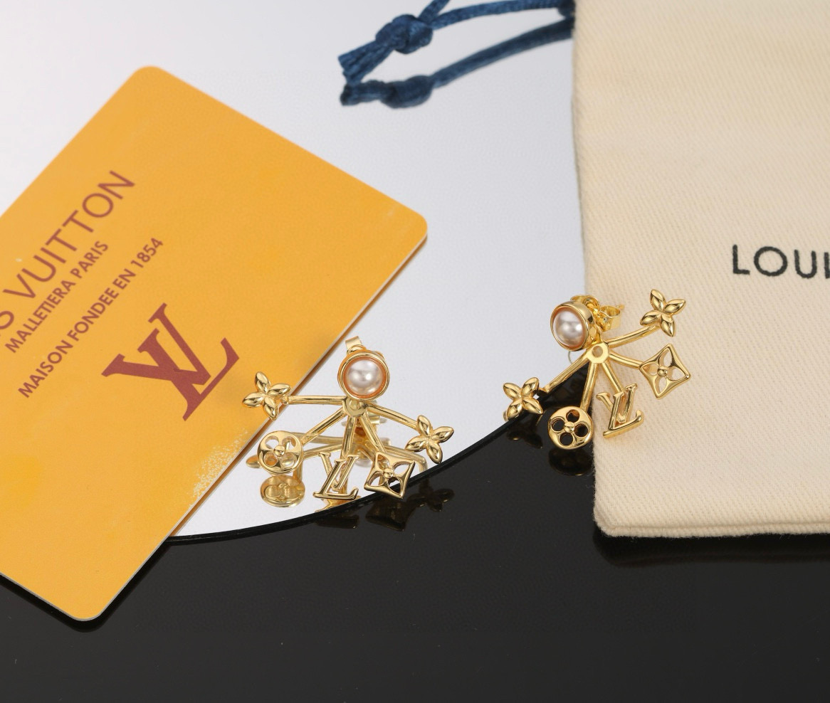 Luxury designer earrings exquisite workmanship polishing color brand style star with classic everything