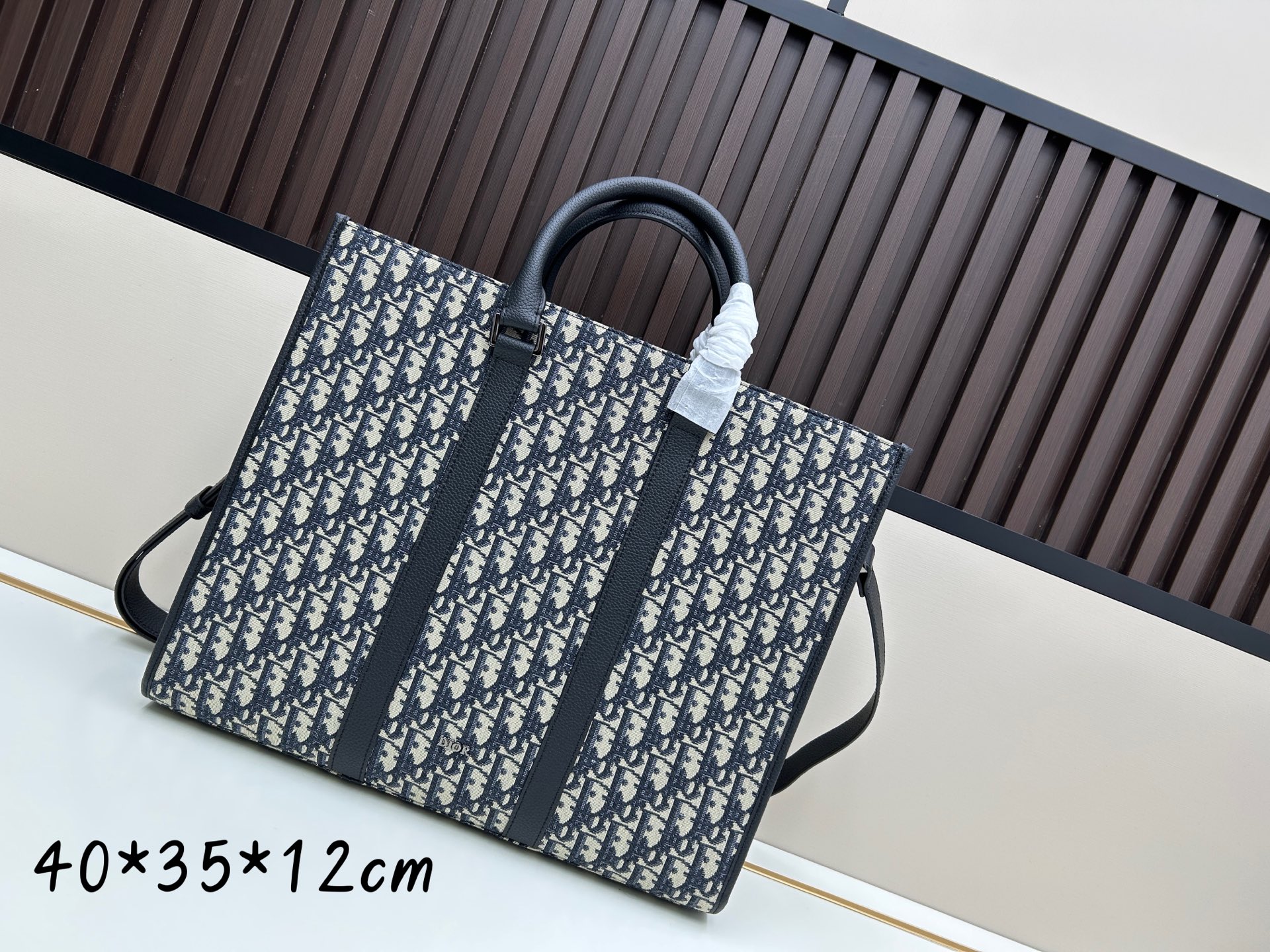 Luxury Designer Bag Women's Fashion Bag Black Dior printed cow leather spacious compartment top handle adjustable, detachable shoulder strap