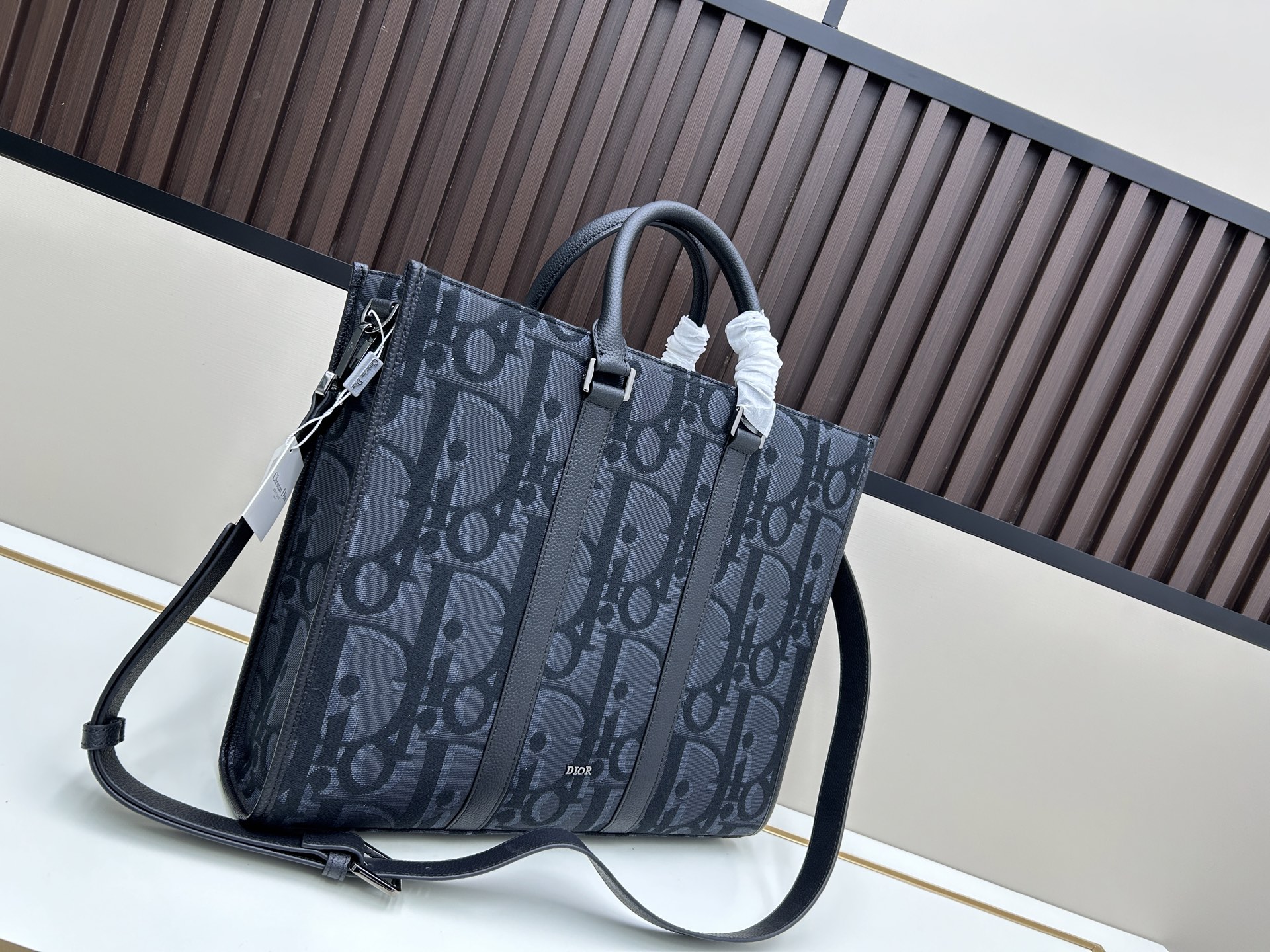 Luxury Designer Bag Women's Fashion Bag Blue Dior patterned cow leather spacious compartment top handle adjustable, detachable shoulder strap