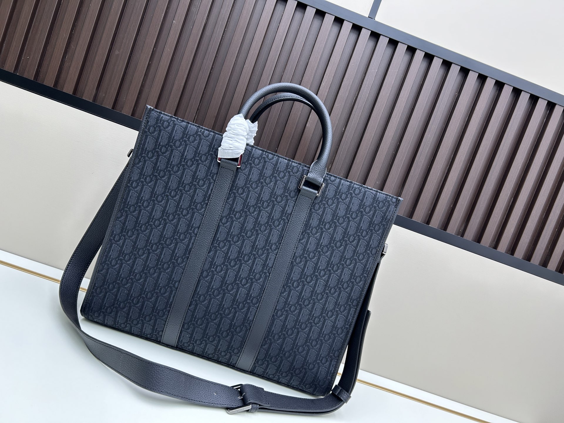 Luxury Designer Bag Women's Fashion Bag Blue Dior printed cow leather spacious compartment top handle adjustable, detachable shoulder strap