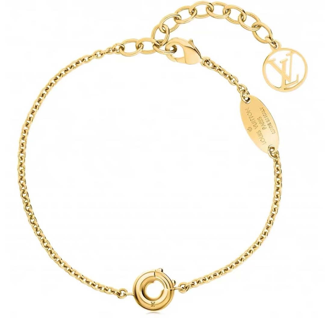 Luxury designer bracelet Letter high-end thick gold plating elegant intellectual atmosphere all matching style high quality