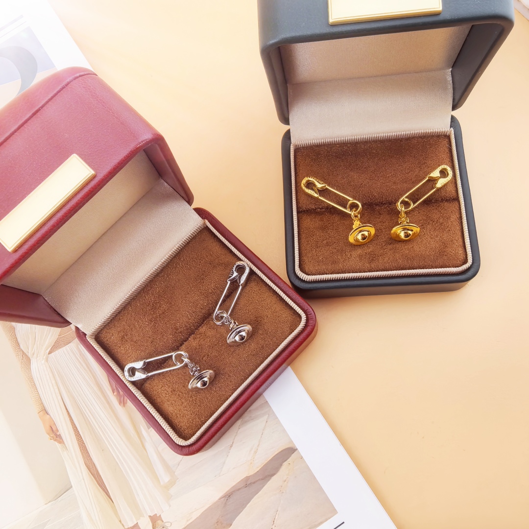 Luxury designer earrings elegant and generous seiko design sculpting embellishment body youthful vitality fashion playful