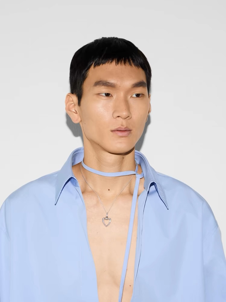 Luxury designer necklace new counter genuine love ring pendant horseshoe buckle available for men and women