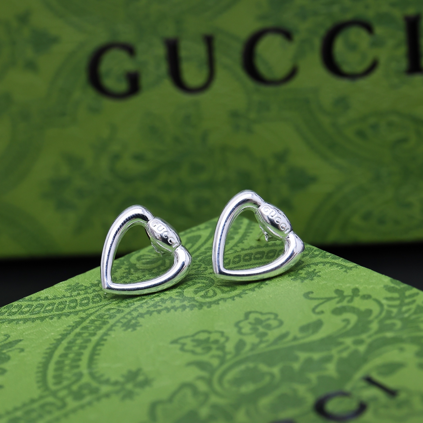 Luxury designer earrings new counter genuine love ring available for men and women