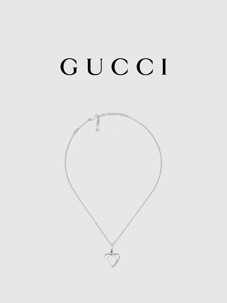 Luxury designer necklace new counter genuine love ring pendant horseshoe buckle available for men and women