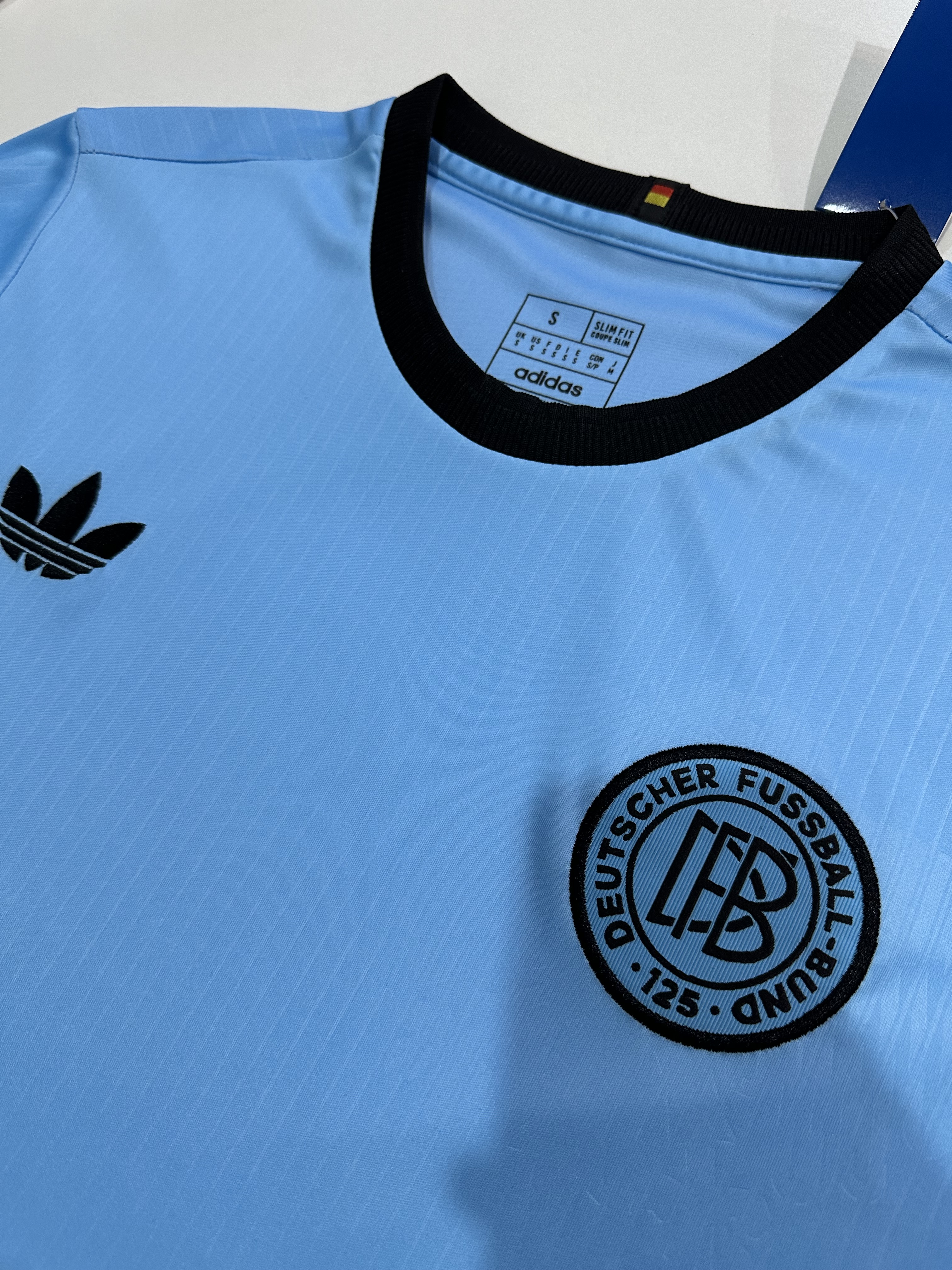 25-26 Germany 125th blue anniversary Jersey  1:1 Thai Quality Football Shirt