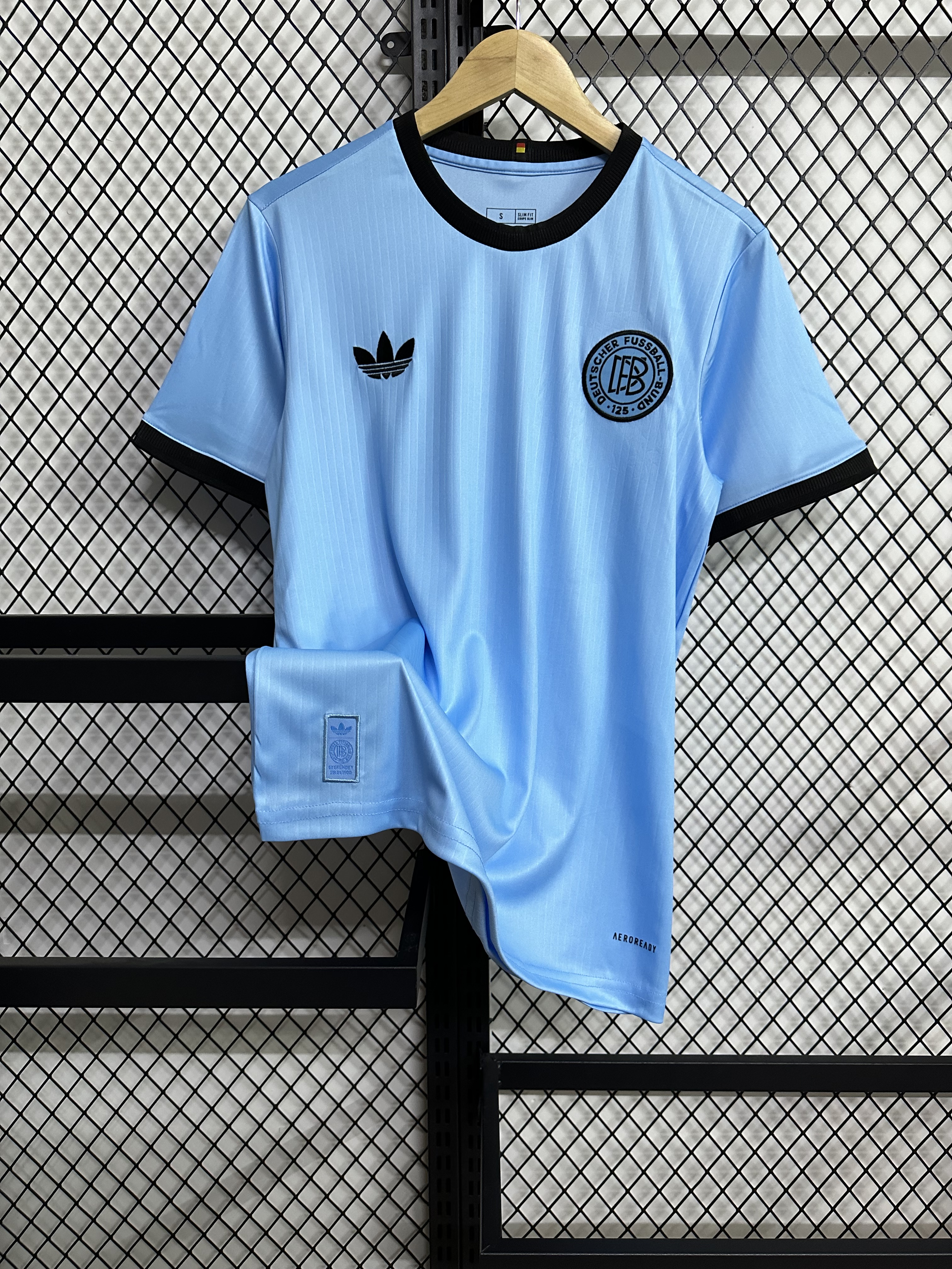 25-26 Germany 125th blue anniversary Jersey  1:1 Thai Quality Football Shirt