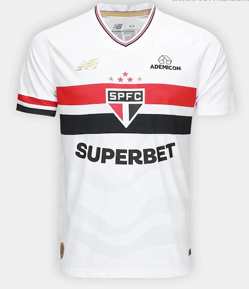 25-26 Sao Paulo Home jersey 1:1 Thai Quality football shirt
