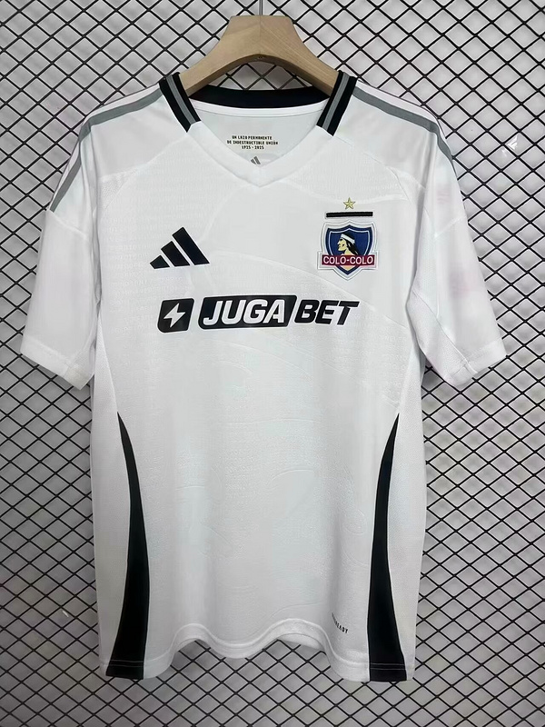 25-26 COLO COLO Home jersey 1:1 Thai Quality Football Shirt