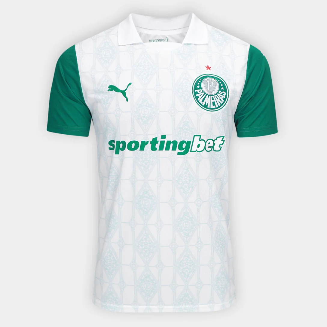 25-26 Palmeiras Away 1:1 Thai Quality Football Shirt