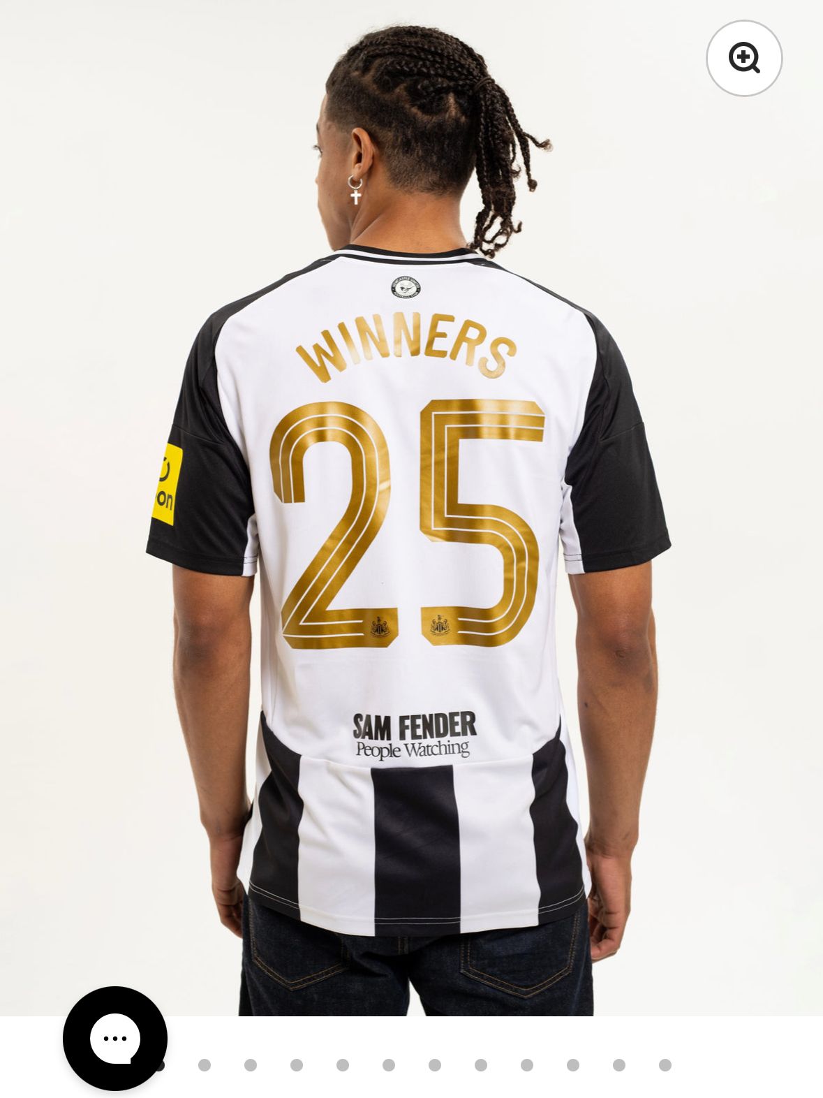 25-26 Newcastle United EFL CUP WINNER Jersey 1:1 Thai Quality Football Shirt