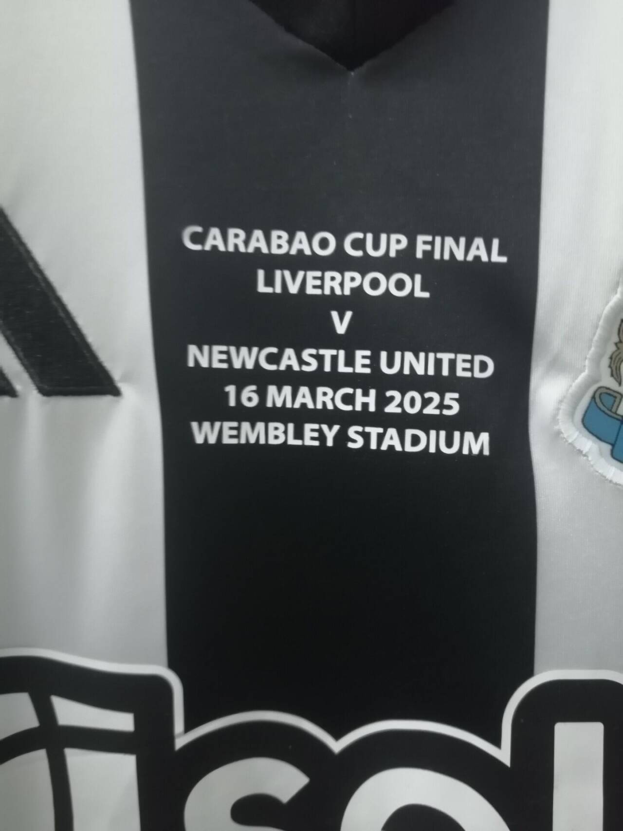 25-26 Newcastle United EFL CUP WINNER Jersey 1:1 Thai Quality Football Shirt