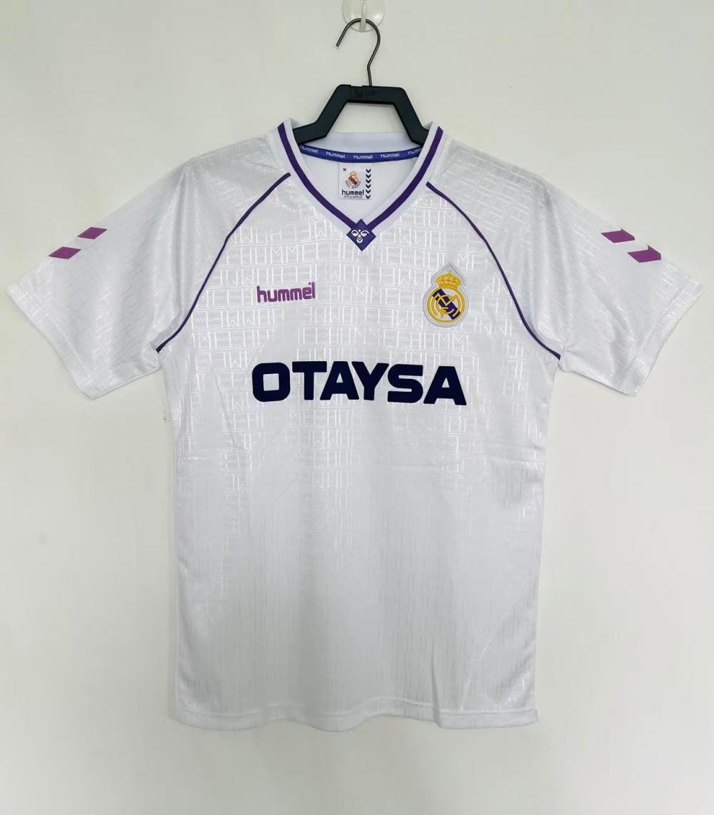 retro Real Madrid Classic style jerseys of each year 1984~2000