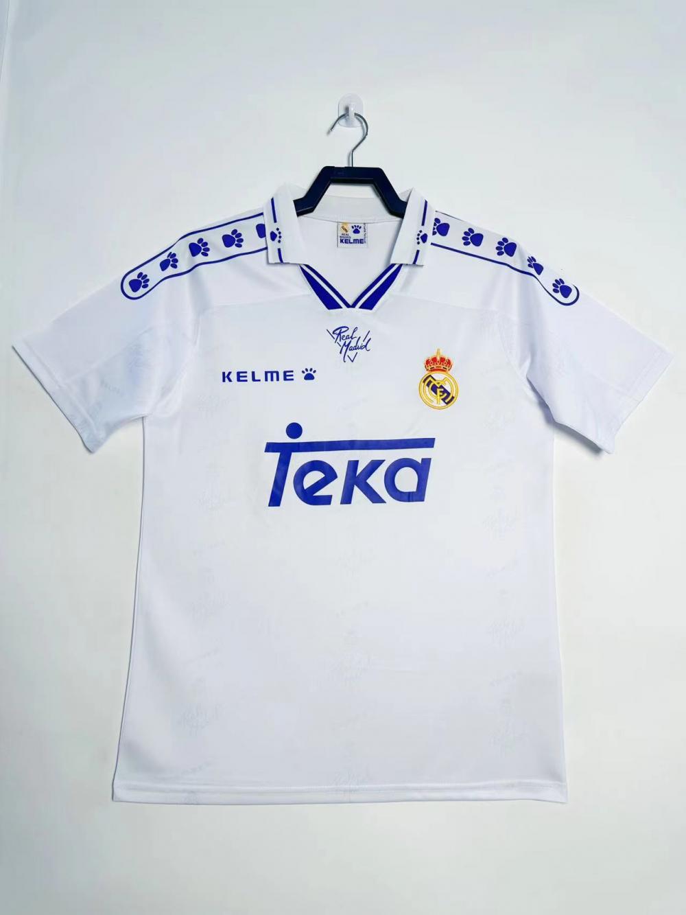 retro Real Madrid Classic style jerseys of each year 1984~2000