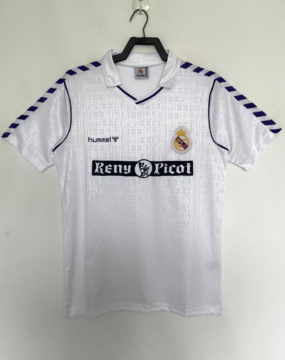 retro Real Madrid Classic style jerseys of each year 1984~2000